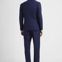 Allen Solly Slim-Fit Single-Breasted Three-Piece Formal Suit image 2