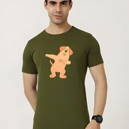 SZN Men Graphic Printed Round Neck Cotton T-shirt-picture-14