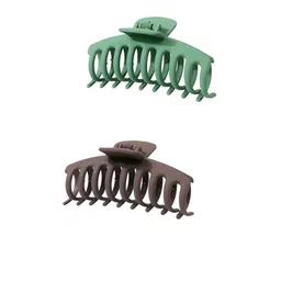 GOWRI TEX Women Set of 3 Claw Clips-image-49