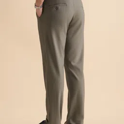 The Souled Store Men Beige Classic Fit Super Pants image 5