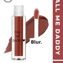 BLUR INDIA Call Me Daddy Nude Matte Liquid Lipsticks 5ml- Deep Brown-picture-22