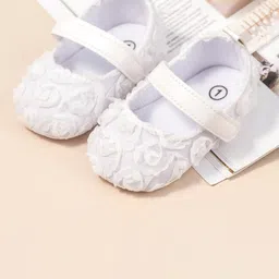 NESKA MODA Kids Velcro Cotton Booties-image-8