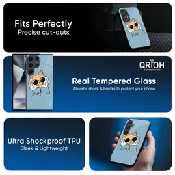 QRIOH Quirky Printed Samsung Galaxy S23 Plus 5G Back Case Mobile Accessories image 5