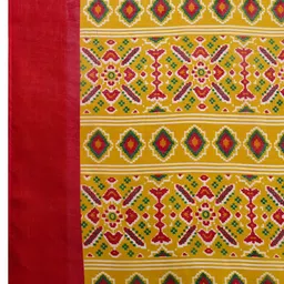 VASTRA-THE FACTORY STORE Ethnic Motifs Pure Cotton Handloom Saree image 5