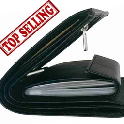 taqwa Men Trendy Black Artificial Leather, Genuine Leather Wallet-picture-21