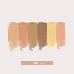 GLAM21 Cream Concealer Corrector Palette 9g - Light Lustre 01 image 4