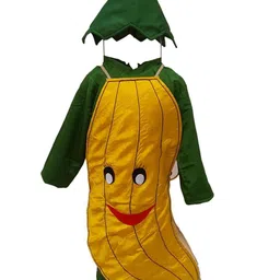 Kaku Fancy dresses Kids Banana Fruits Costume Set image 5