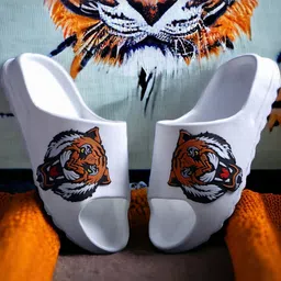 Pampy Angel Men White Flip Flops image 2