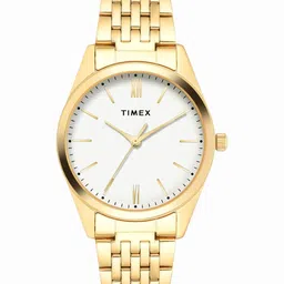 Timex Women Brass Dial & Stainless Steel Bracelet Style Straps Analogue Watch TWTL14101-picture-27