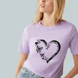 kintu parantu Graphic Printed Round Neck T-shirt-image-33