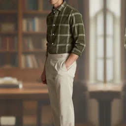 Rigo Men Relaxed Checked Casual Shirt image 2