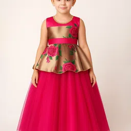 My Lil Princess Embellished A-Line Maxi Dress-picture-58