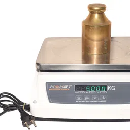 ARYA Weighing Scale 30Kg with 2gm Accuracy, White colour, Front Back Duel Display Weighing Scale-picture-11
