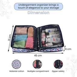 Kuber Industries Unisex White Travel Kit image 5