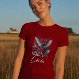 GRACE & JACK Graphic Printed Round Neck Short Sleeves Regular Fit Casual T-Shirt-picture-27