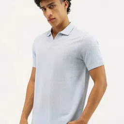 United Colors of Benetton Men Polo Collar Pure Cotton Pockets T-shirt image 3