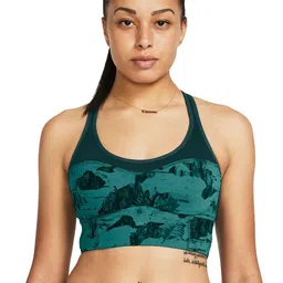 UNDER ARMOUR Project Rock Medium Support Infinity Printed Sports Bra-picture-15