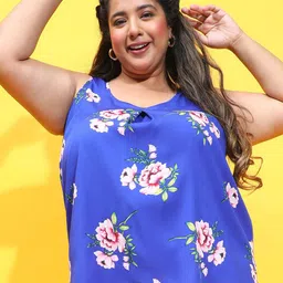 Oxolloxo Floral Print Top-image-83