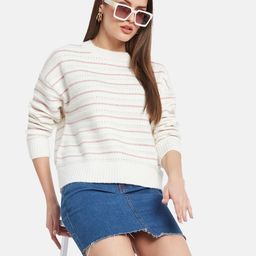 METTLE Women Striped Pullover-picture-17