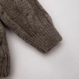 DeFacto Boys Cable Knit Ribbed Pullover image 4