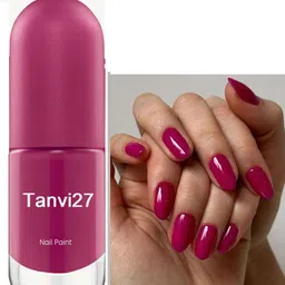 tanvi27 Nail Lacquer Quick Dry Long Lasting Cherry Pink Nail Polish Cherry Pink-picture-24