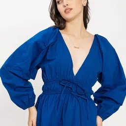 Lounge Dreams Women Puff Sleeve Cotton Empire Top image 1