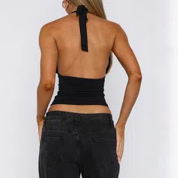 LULU & SKY Halter Neck Top image 3