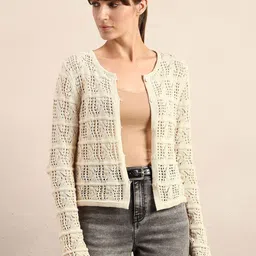 Vero Moda VMAMAZING LS Women O-Neck Long Sleeves Cardigan Sweaters-image-33