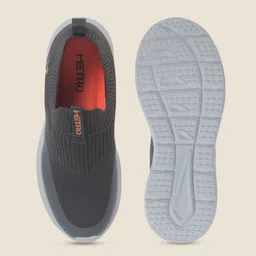 Metro Men Woven Design Slip-On Sneakers image 3