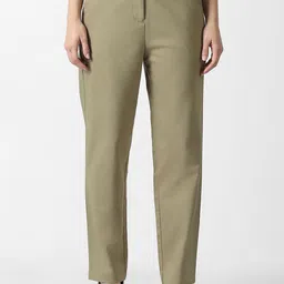 Van Heusen Woman Women Slim Fit Mid-Rise Formal Trousers-picture-36