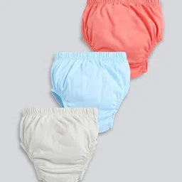 MooNKids Kids Pack Of 3 Printed Pure Cotton Basic Bloomers R1-MK_Bloomer_317 image 5