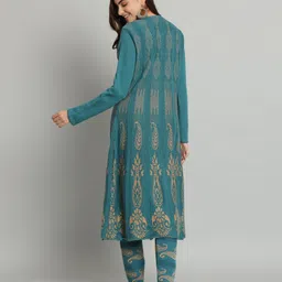 budapest Women Wool Kurta Palazzo Set image 2