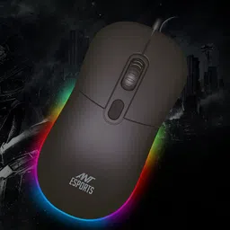 Ant Esports GM40 /RGB LED, Lightweight (115 gms) ,Ergonomic Design, Upto 2400 DPI Wired Ambidextrous Optical Gaming Mouse image 3