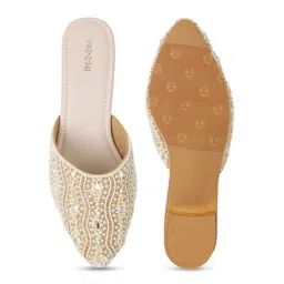 Mochi Embellished Stiletto Mules image 2