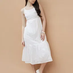 Ginger by Lifestyle Embroidered Off-Shoulder A-Line Midi Dress-picture-32
