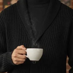 Mast & Harbour Men Ribbed Cardigan image 4