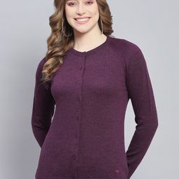 Monte Carlo Women Woollen Cardigan-picture-24