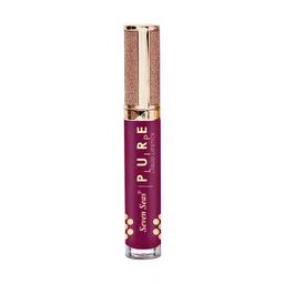 Seven Seas Pure Highly Pigmented, Long Lasting & Smudge proof Liquid Lipstick- Rose 2- 7ml image 2