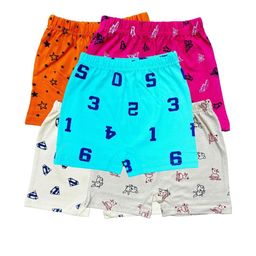Fasha Kids-Unisex Pack Of 5 Conversational Printed Mid-Rise Regular Fit Shorts-image-65