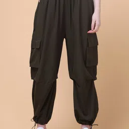 Charitra Women Relaxed Joggers Trousers-picture-20