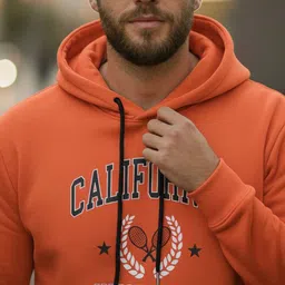 MACK JONNEY Men Printed Hooded Sweatshirt image 2