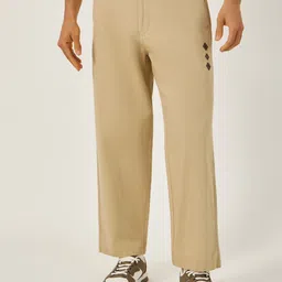 Styli Men Embroidered Trousers-image-30