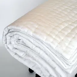 The Jaipur Wala White Textured Cotton 180 GSM Summer Quilt-image-24