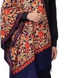 Pashgiri Wool Floral Print Men Shawl-picture-14