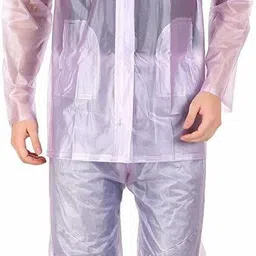 devok Self Design Men Raincoat image 5
