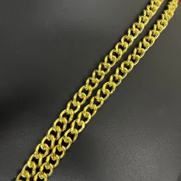 Anek goods Gold-Toned Stainless Steel Statement Chain-picture-25