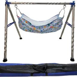 mosapa baby Foldable Swing/parna/jhula/totthil/Cradle/Ghodiyu/Crib/Bassinet image 1