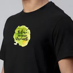 SZN Men Typography Printed Round Neck T-shirt image 4