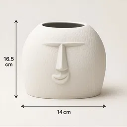 GLOBALLY INDIAN 2-Pieces Muse & Mood Face Planters image 3