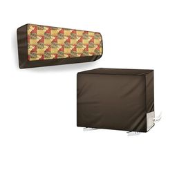 The Furnishing Tree Split AC Cover Set of Indoor and Outdoor Unit Used for 2 Ton Bluestar YLU Check-picture-9
